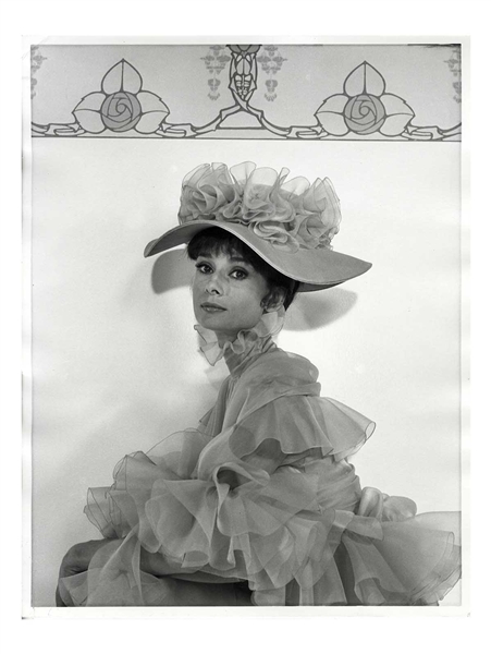 Audrey Hepburn 11'' x 14'' Photo From ''My Fair Lady'' -- Taken by Cecil Beaton & From Audrey's Personal Collection